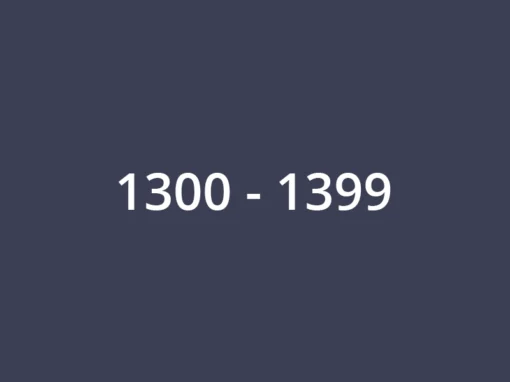 1300-1399