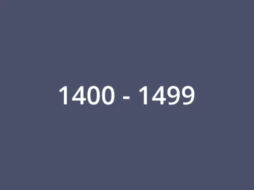 1400-1499