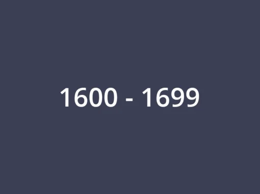 1600-1699