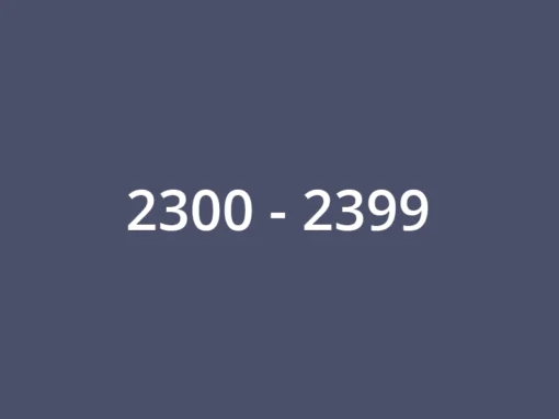 2300-2399