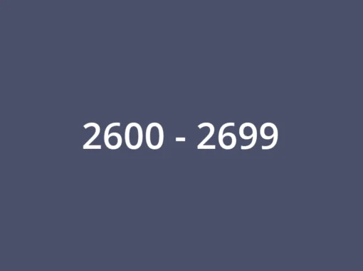 2600-2699