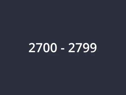 2700-2799