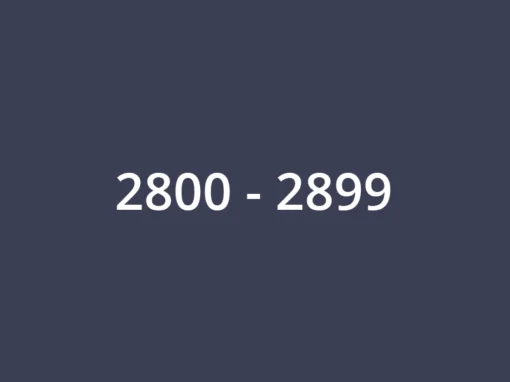 2800-2899