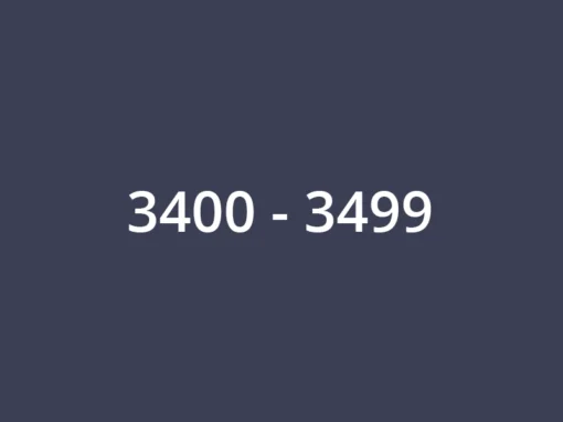 3400-3499