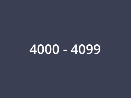 4000-4099