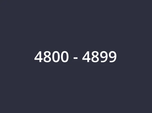 4800-4899